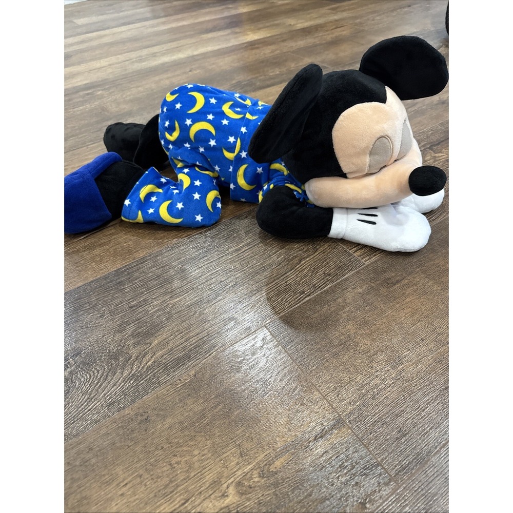 Disney Parks 24 Inch Sleeping Mickey Mouse Dream Friends Sleeping Plush Doll